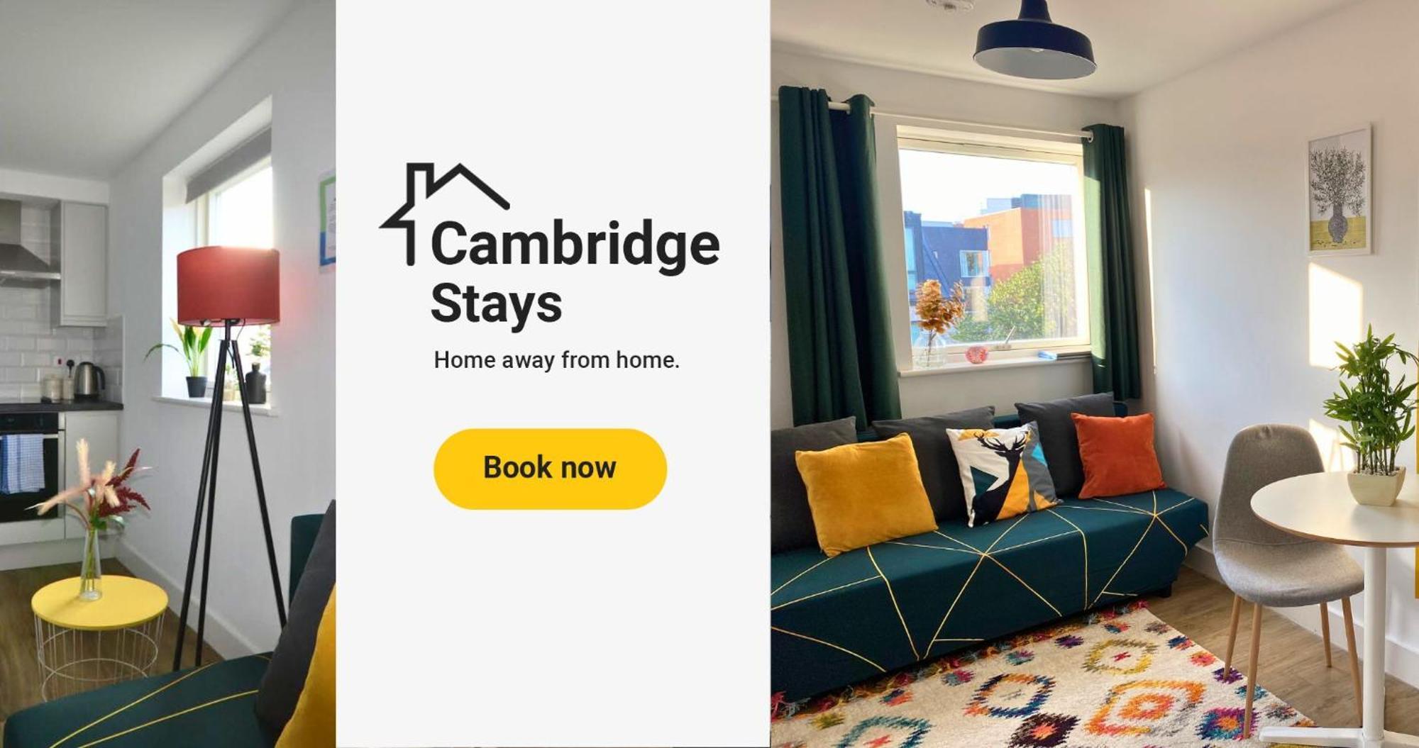 Cambridge Stays Central Apart Hotel 1Br Flats-Easy Walk To City Centre-Parking Εξωτερικό φωτογραφία